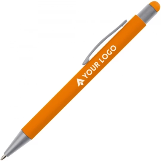 Długopis metalowy touch pen SALT LAKE CITY - pomarańczowy (GE-0934-10)
