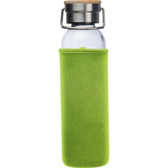 Szklana butelka 600 ml - jasnozielony - (GM-63181-29)
