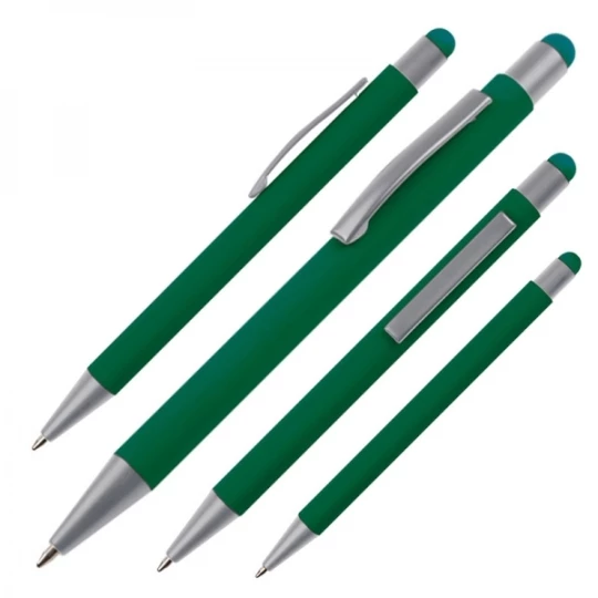 Długopis metalowy touch pen SALT LAKE CITY - zielony (GE-0934-09)
