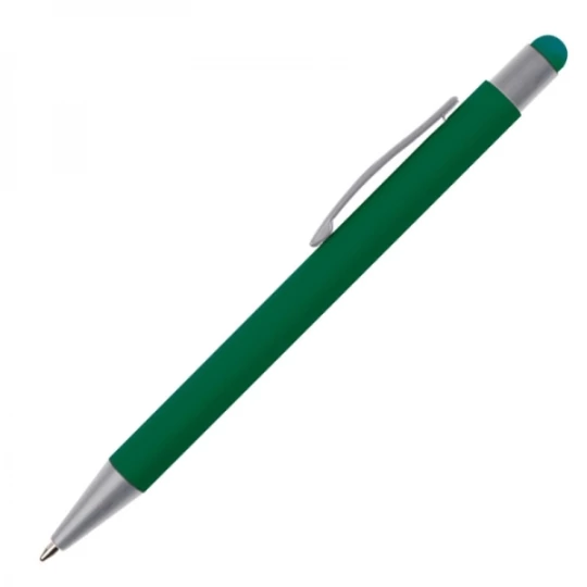 Długopis metalowy touch pen SALT LAKE CITY - zielony (GE-0934-09)
