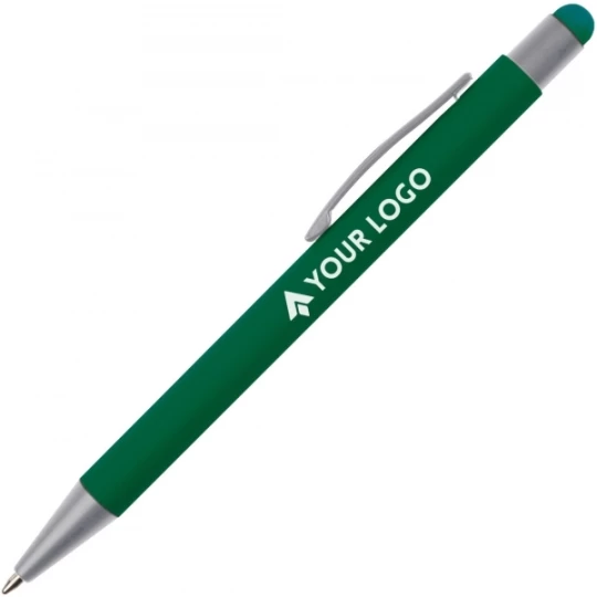 Długopis metalowy touch pen SALT LAKE CITY - zielony (GE-0934-09)