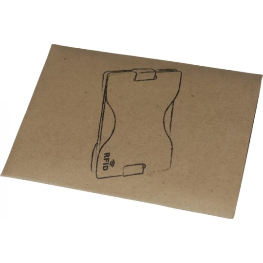 Etui na karty z ochroną RFID GLADSTONE - czarny (GE-0417-03)
