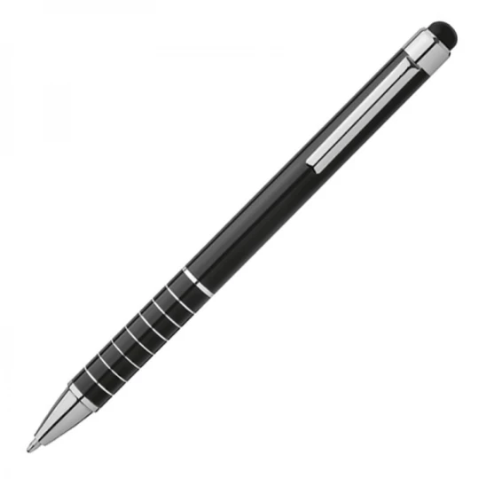 Długopis metalowy touch pen LUEBO - czarny (GE-0418-03)