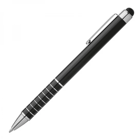 Długopis metalowy touch pen LUEBO - czarny (GE-0418-03)