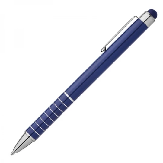 Długopis metalowy touch pen LUEBO - niebieski (GE-0418-04)