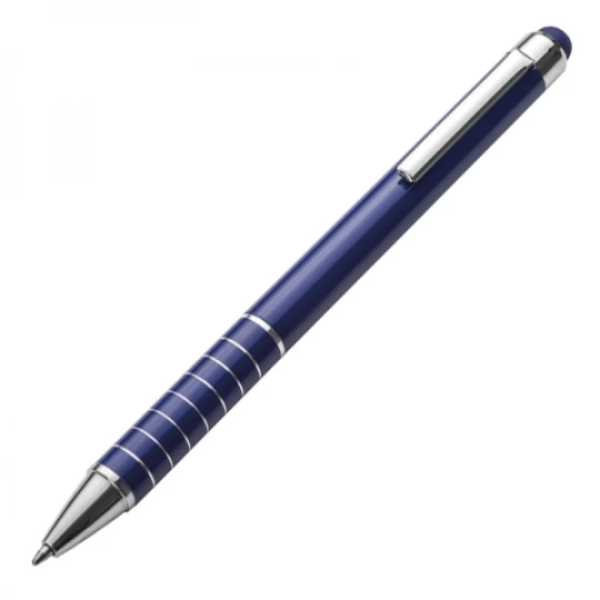 Długopis metalowy touch pen LUEBO - niebieski (GE-0418-04)