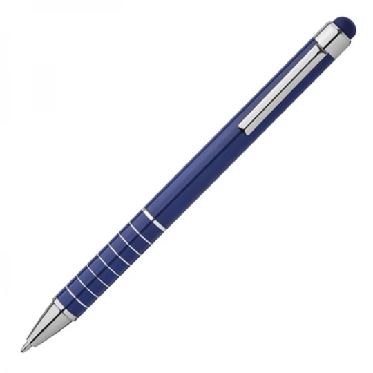 Długopis metalowy touch pen LUEBO - niebieski (GE-0418-04)
