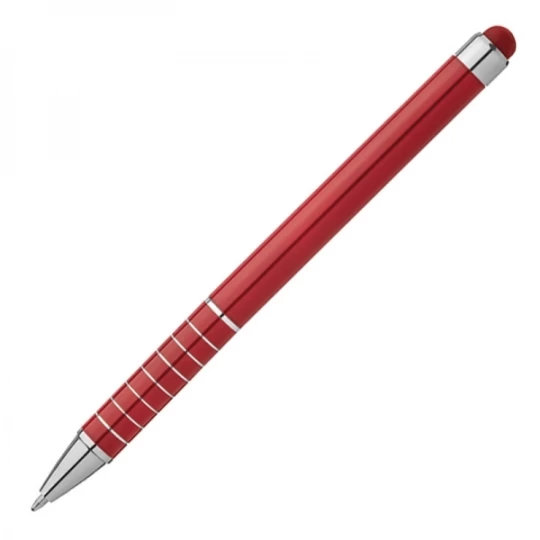 Długopis metalowy touch pen LUEBO - czerwony (GE-0418-05)