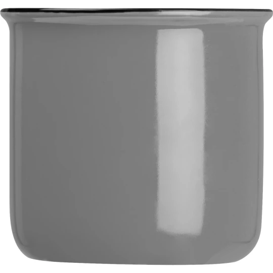 Kubek ceramiczny 350 ml - szary - (GM-80843-07)