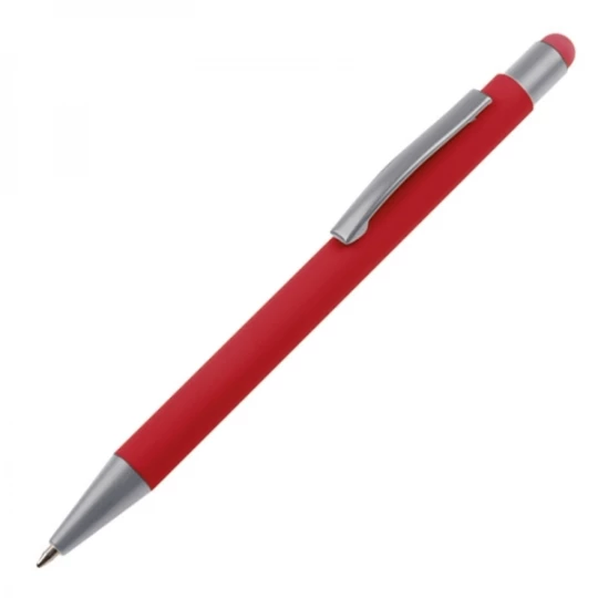 Długopis metalowy touch pen SALT LAKE CITY - czerwony (GE-0934-05)