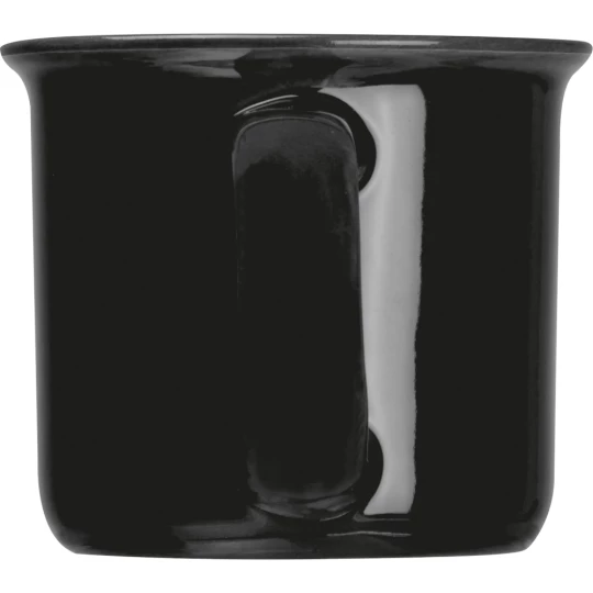 Kubek ceramiczny 60 ml - czarny - (GM-83843-03)