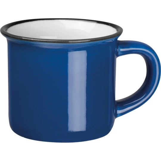 Kubek ceramiczny 60 ml - niebieski - (GM-83843-04)