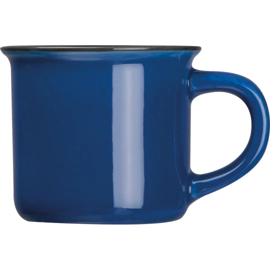 Kubek ceramiczny 60 ml - niebieski - (GM-83843-04)