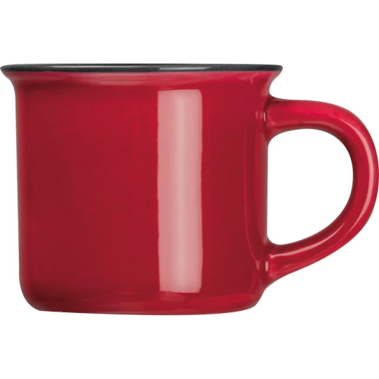 Kubek ceramiczny 60 ml - czerwony - (GM-83843-05)
