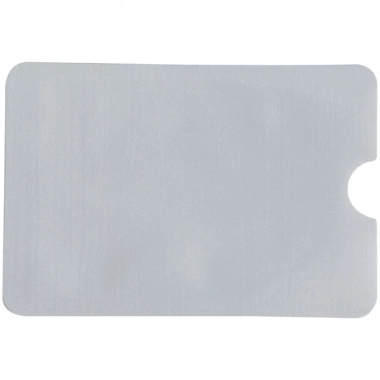Etui na karty z ochroną RFID aluminiowe EDINBURGH - biały (GE-0831-06)