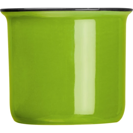 Kubek ceramiczny 60 ml - zielony - (GM-83843-09)