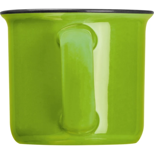 Kubek ceramiczny 60 ml - zielony - (GM-83843-09)