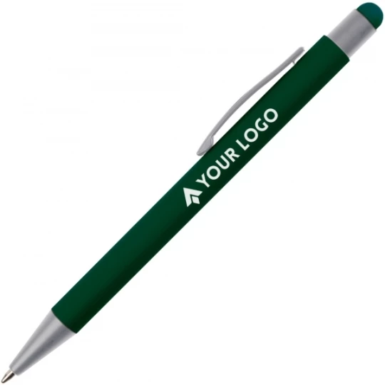 Długopis metalowy touch pen SALT LAKE CITY - ciemnozielony (GE-0934-99)