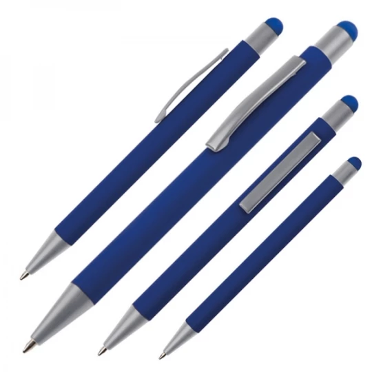 Długopis metalowy touch pen SALT LAKE CITY - niebieski (GE-0934-04)