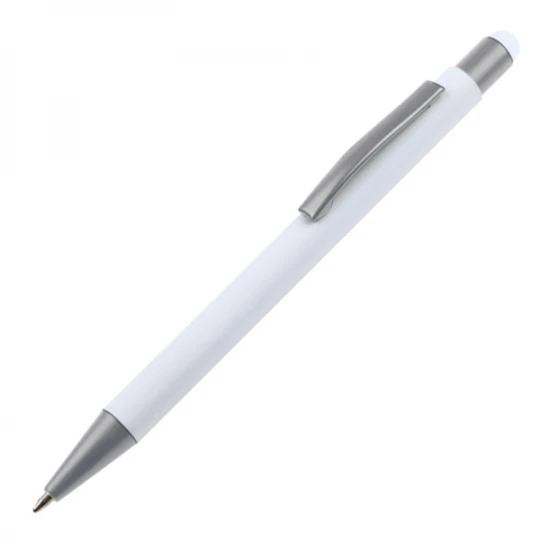 Długopis metalowy touch pen SALT LAKE CITY - biały (GE-0934-06)