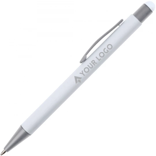 Długopis metalowy touch pen SALT LAKE CITY - biały (GE-0934-06)