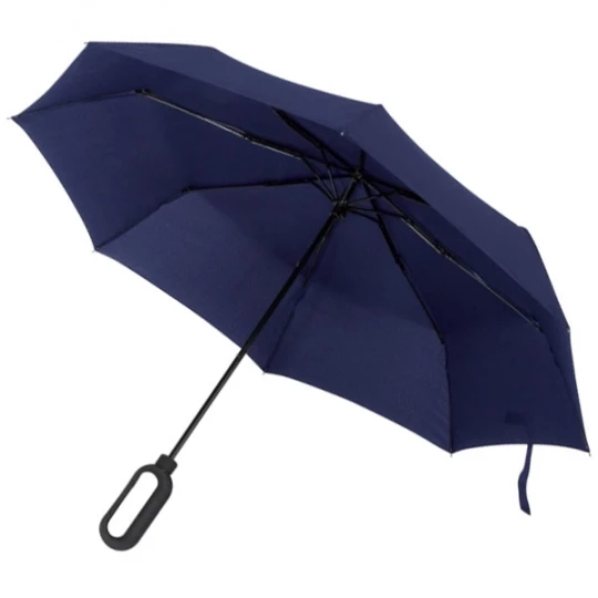 Parasolka manualna ERDING - granatowy (GE-0885-44)