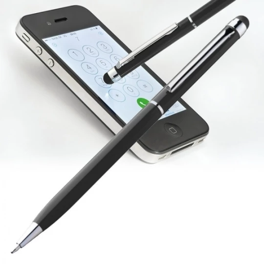 Długopis metalowy touch pen NEW ORLEANS - czarny (GE-3378-03)