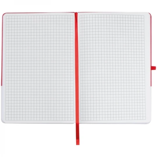 Notes A5 w dwukolorowej oprawie BARDOLINO - czerwony (GE-1445-05)