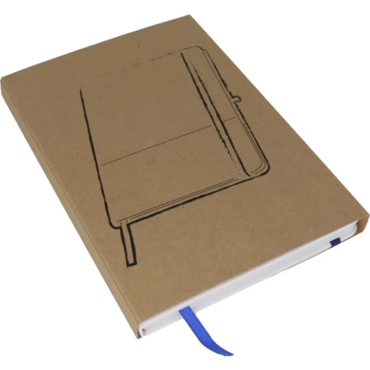 Notes A5 w dwukolorowej oprawie BARDOLINO - czerwony (GE-1445-05)