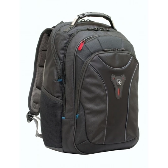 Plecak Wenger Carbon 17`, czarny - srebrno-czarny (GE-W600637)