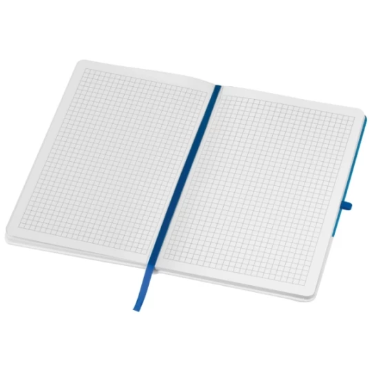 Notes A5 w dwukolorowej oprawie BARDOLINO - niebieski (GE-1445-04)