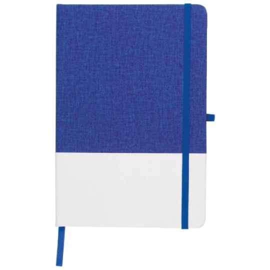 Notes A5 w dwukolorowej oprawie BARDOLINO - niebieski (GE-1445-04)