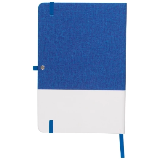 Notes A5 w dwukolorowej oprawie BARDOLINO - niebieski (GE-1445-04)
