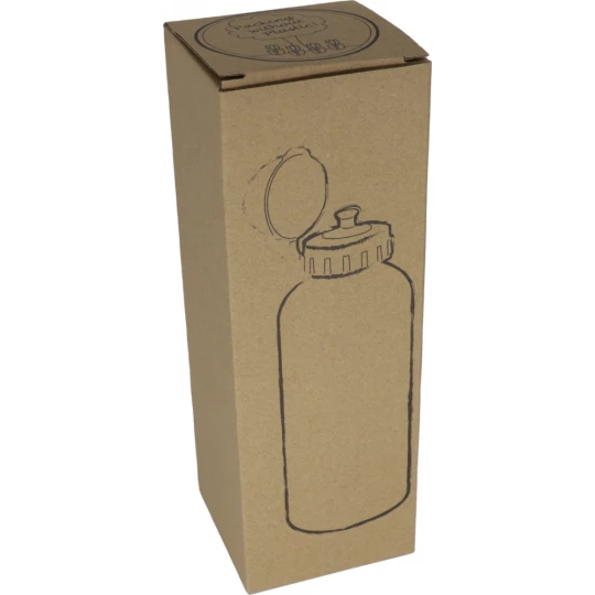 Bidon metalowy 600 ml - czerwony - (GM-65710-05)