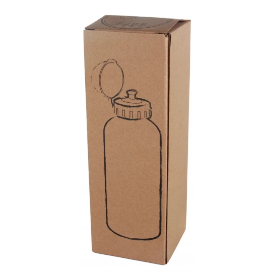 Bidon metalowy 600 ml - czerwony - (GM-65710-05)