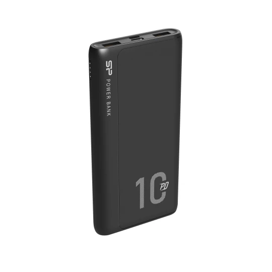 POWER BANK SILICON POWER QP15 10000 MAH - czarny (GE-EG8331-03)