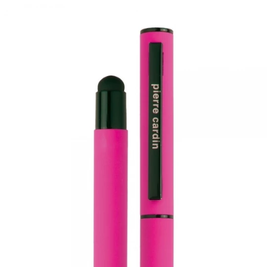 Zestaw piśmienniczy touch pen, soft touch CELEBRATION Pierre Cardin - różowy (GE-B040100-2IP311)