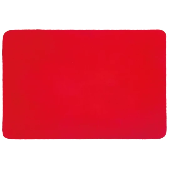 Koc polarowy z paskiem - czerwony - (GM-66902-05)
