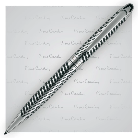 Długopis metalowy ELODIE Pierre Cardin - szary (GE-B0100300IP3-07)