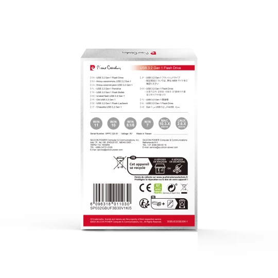 Pendrive Pierre Cardin USB 32GB - czarny - (GM-B9000301IP3-03)