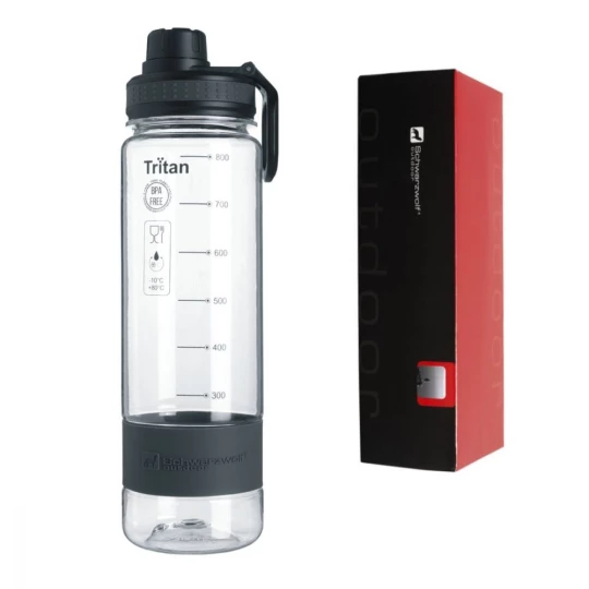 Butelka KIBO 800 ml Schwarzwolf - przeźroczysty (GE-F4900201AJ3-66)
