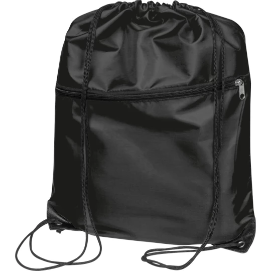 Worek sportowy z RPET - czarny - (GM-63718-03)