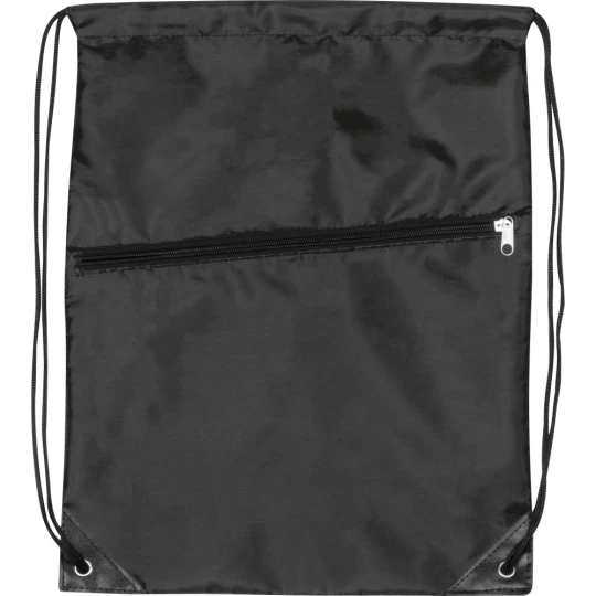 Worek sportowy z RPET - czarny - (GM-63718-03)