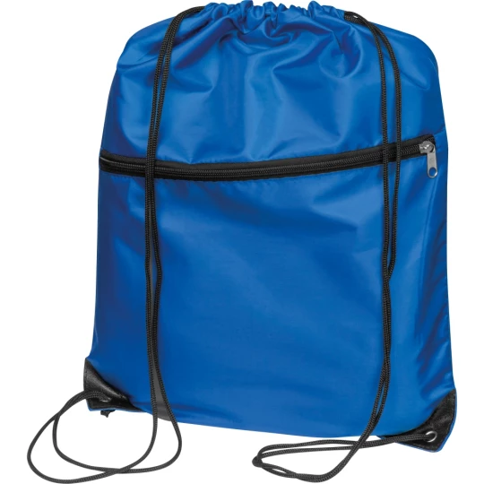 Worek sportowy z RPET - niebieski - (GM-63718-04)