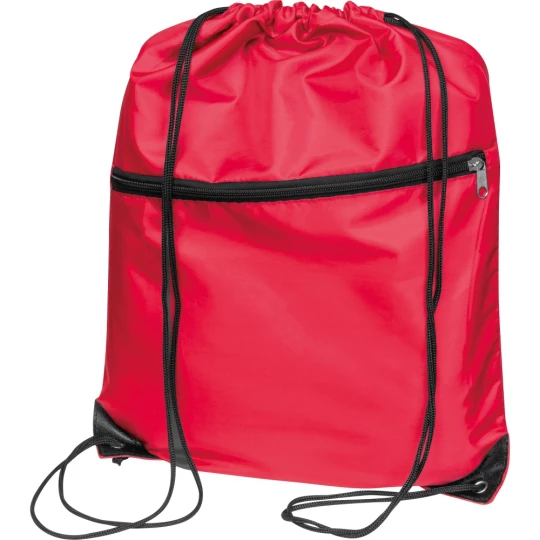 Worek sportowy z RPET - czerwony - (GM-63718-05)