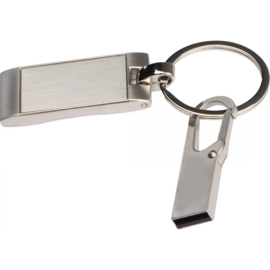 Pendrive metalowy 8GB LAS CRUCES - szary (GE-0992-07)
