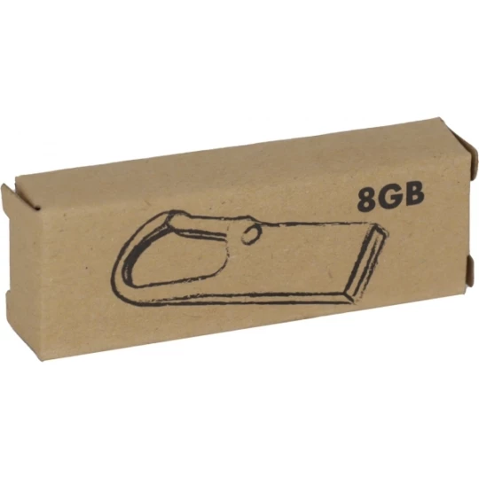 Pendrive metalowy 8GB LAS CRUCES - szary (GE-0992-07)