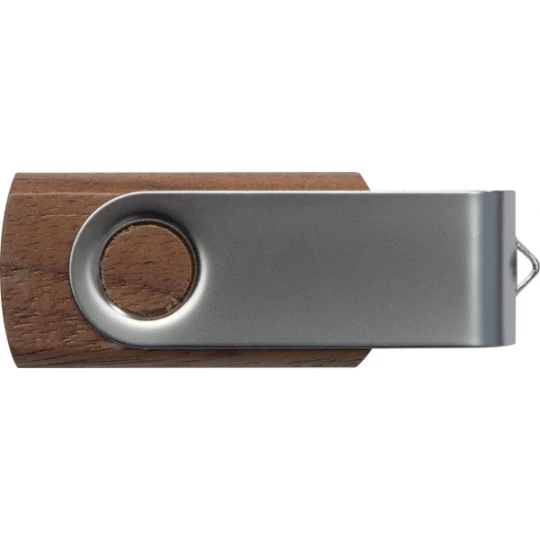 Pendrive drewniany 4 GB LEAGUE CITY - brązowy (GE-0878-01)