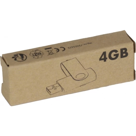 Pendrive drewniany 4 GB LEAGUE CITY - brązowy (GE-0878-01)
