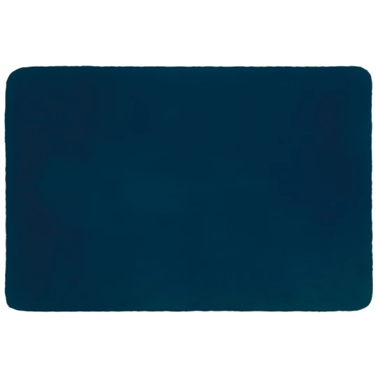 Koc polarowy z paskiem - granatowy - (GM-66902-44)